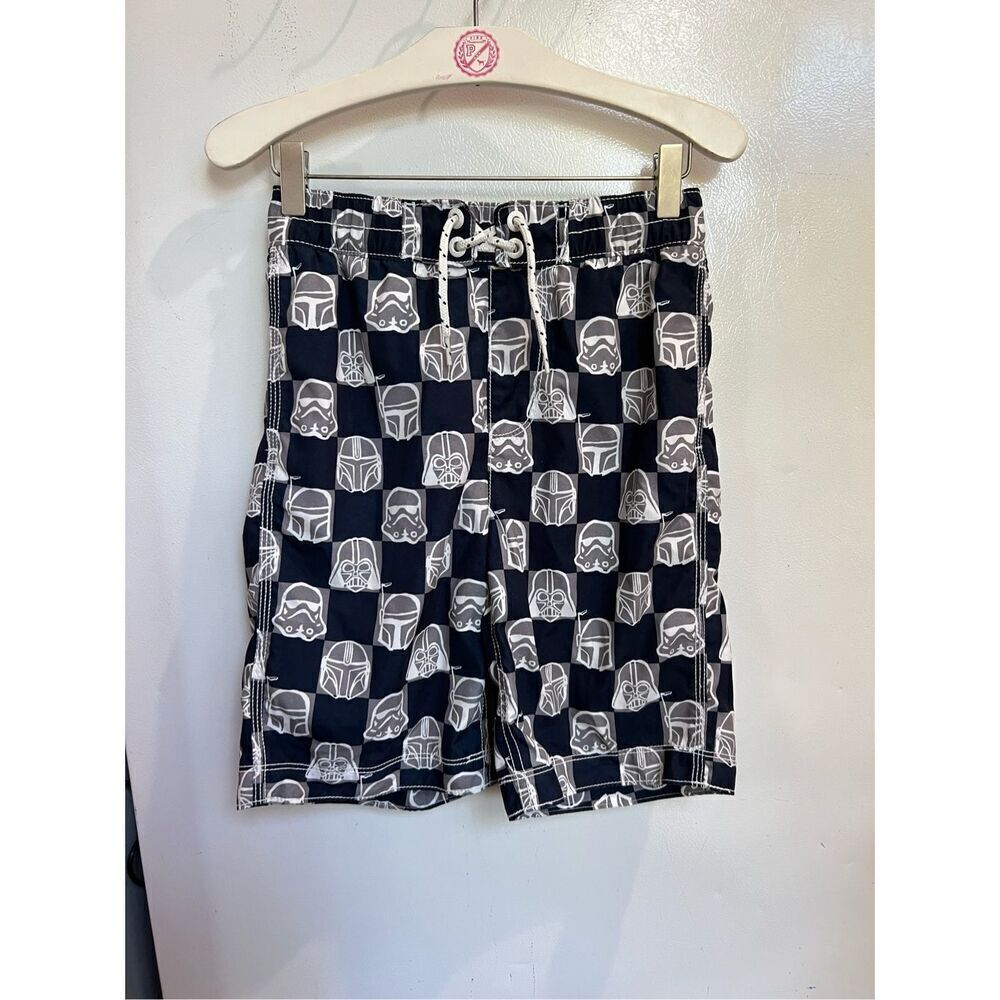 Gap Star Wars Boys Swim Trunks Youth Large (10)